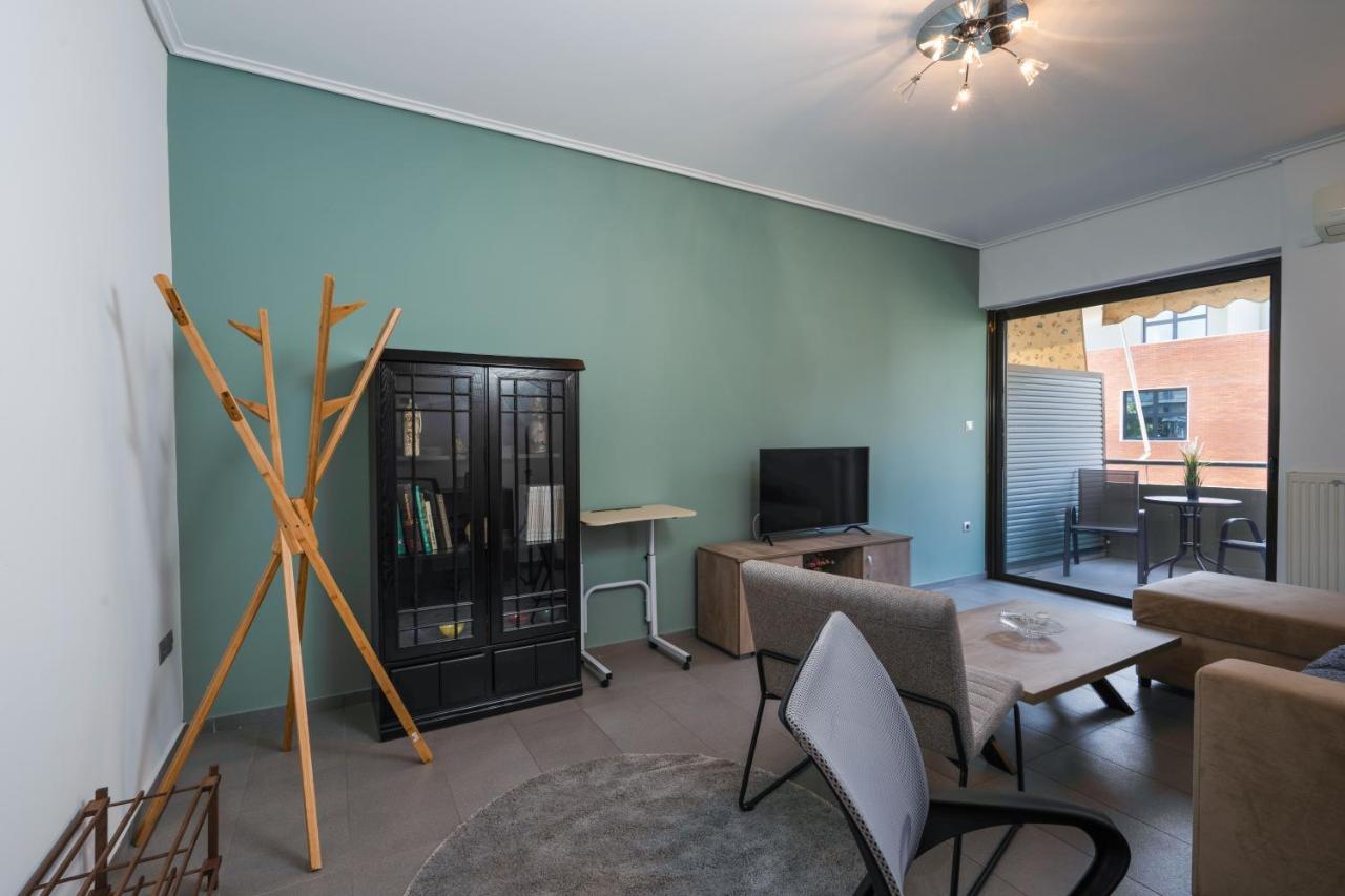 Relaxing 1Bd Apt. W/Private Balcony Atenas Exterior foto